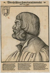 Portret van Albrecht Dürer