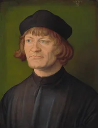 Portret van een geestelijke Johann Dorsch