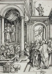 Opdracht van Maria in de tempel