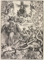 Openbaring van St. Johannes: De vrouw bekleed met de zon, 1511