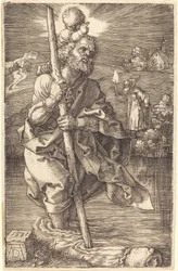Sint Christoffel naar rechts