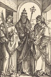 Heiligen Stefanus, Sixtus en Laurentius, waarschijnlijk ca. 1504-1505