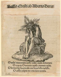Man van Smarten, titelblad van de serie „Kleine houtsnedepassie“