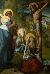 Zeven Smarten Polyptiek Kruisiging, 1495-1496