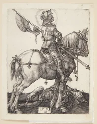 St. Joris te paard
