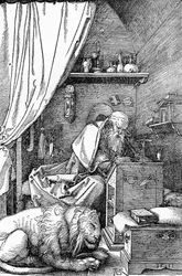 Sint-Hiëronymus in zijn cel, 1511, 1906