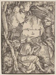 St. Hiëronymus in een grot