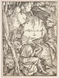 Sint Hiëronymus in de grot