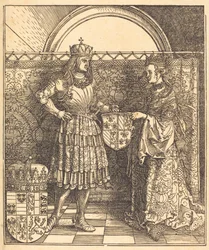 De verloving van Maximiliaan met Maria van Bourgondië, 1515