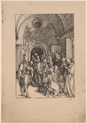 De Besnijdenis van Christus, uit Het Leven van de Maagd