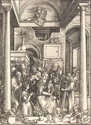 De verheerlijking van de Maagd, ca. 1504
