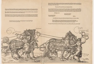 De grote triomfwagen van keizer Maximiliaan