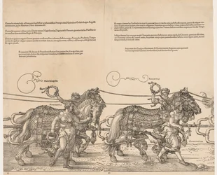 De Grote Triomfwagen van Keizer Maximiliaan, 1523