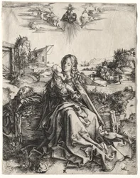 De Heilige Familie met de Vlinder