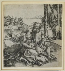 Het slecht passende paar, ca. 1495