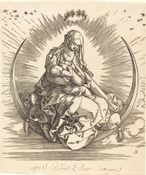 De Madonna op de halve maan
