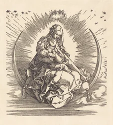 De Madonna op de Maan, 1510-1511