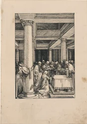 De Presentatie van Christus in de Tempel, uit Het Leven van de Maagd