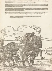 De Triomfwagen van Maximiliaan I De Grote Triomfwagen [plaat 5 van 8]
