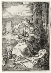 De Maagd en het Kind met de Peer, 1511
