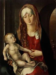 De Maagd en kind Madonna del Patrocinio, 1495
