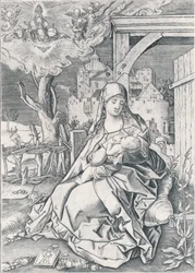 De Maagd bij de poort