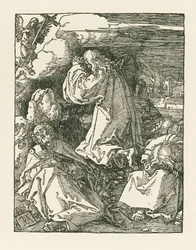 Agonie in de Hof - Christus op de Olijfberg, ca. 1510 (houtsnede)