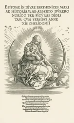 Maria Maagd met Kind in Glorie, ca. 1511 (houtsnede)