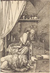 Sint Hiëronymus in zijn cel
