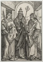 Heiligen Stefanus, Sixtus en Laurentius