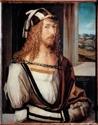 Zelfportret op 26-jarige leeftijd