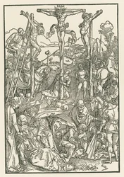Kleine calvarieberg, ca 1503-04 (houtsnede)