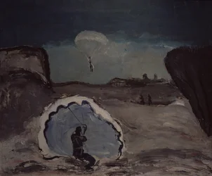 Een parachutist, 1932