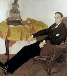 Portret van Michail Ivanovich Tereshchenko 1886-1956, 1911-1914