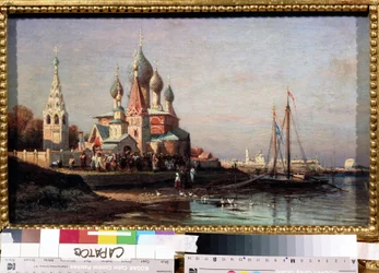 Paasprocessie in Jaroslavl