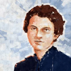 Portret van chemicus Rosalind Franklin