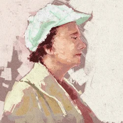 Portret van wetenschapper Rachel Carson, 2023 (illustratie)