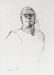 Portret van een piraat (kaper) of buste van een zeeman