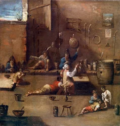 Hondentraining, c1690-1745