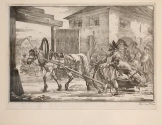 Uitrijden vanuit de poorten