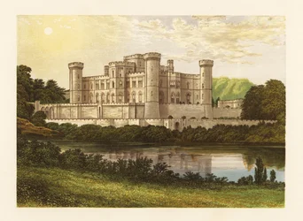 Eastnor Castle, Herefordshire, Engeland.