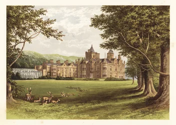 Holker Hall, Lancashire, Engeland
