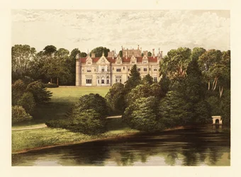 Keele Hall, Staffordshire, Engeland