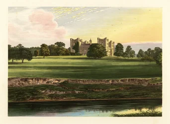 Lumley Castle, Durham, Engeland.