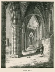 Whitby Abbey, noordelijke zijbeuk