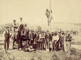 Militair Telegrafisch Korps, Leger van de Potomac, Berlijn, oktober 1862