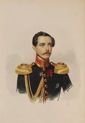 Portret van Mikhail Vasilyevich Pashkov, 1838