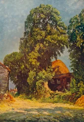 Een hete dag op de Lower Icknield Way, 1935