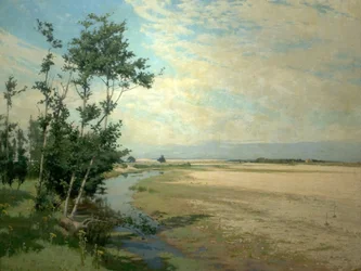 Findhorn Achterwater, Moray Firth, Schotland, 1886
