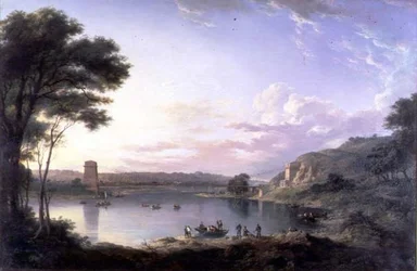 De Union Bridge bij Berwick on Tweed, c.1819